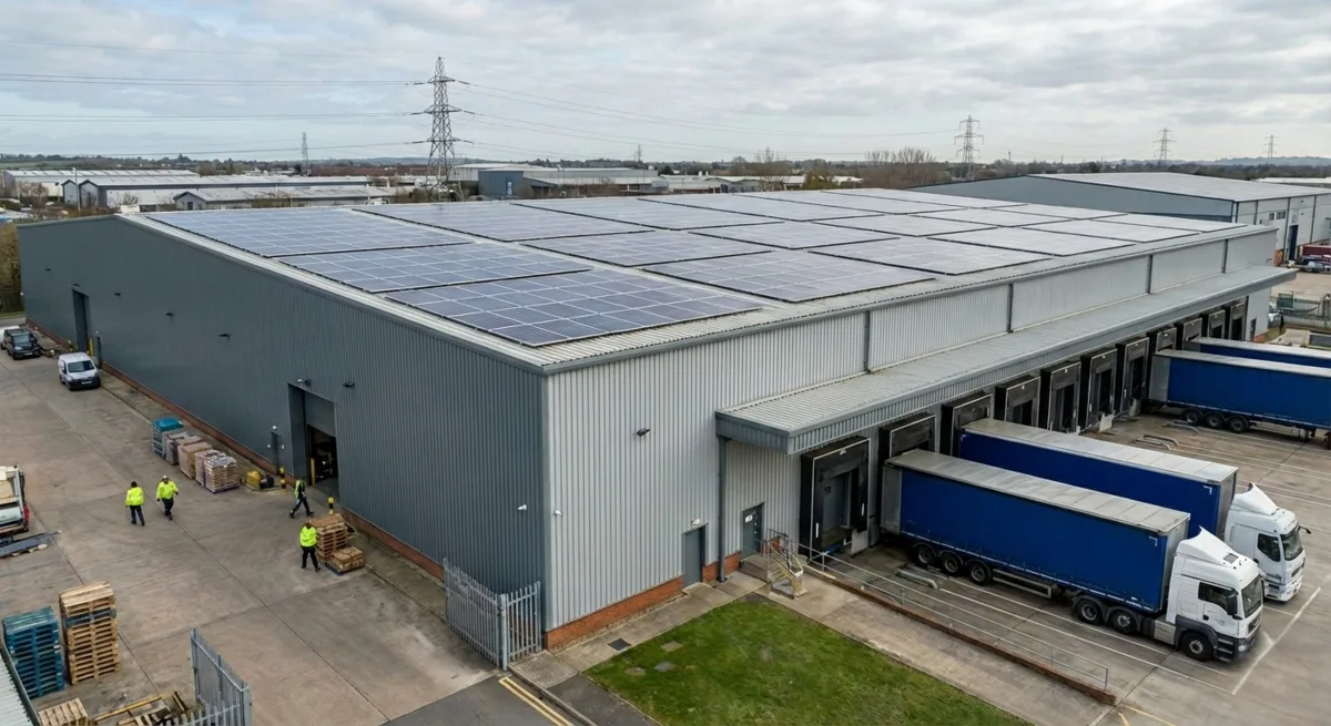 Rooftop Solar PPA for a 24/7 Cold Storage Warehouse